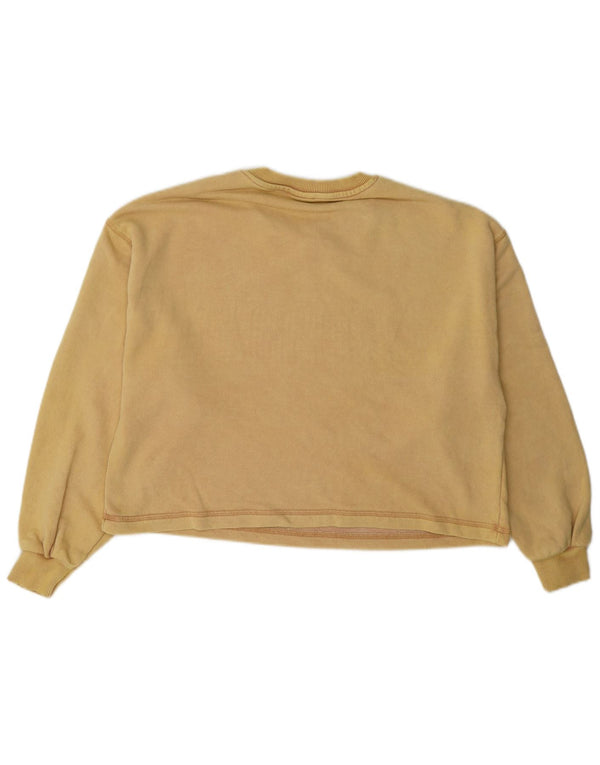 Zara Girls Graphic Oversized Sweatshirt Jumper 13-14 Years Yellow
