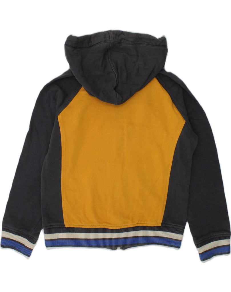 DIADORA Boys Zip Hoodie Sweater 7-8 Years Medium  Navy Blue Colourblock | Vintage Diadora | Thrift | Second-Hand Diadora | Used Clothing | Messina Hembry 