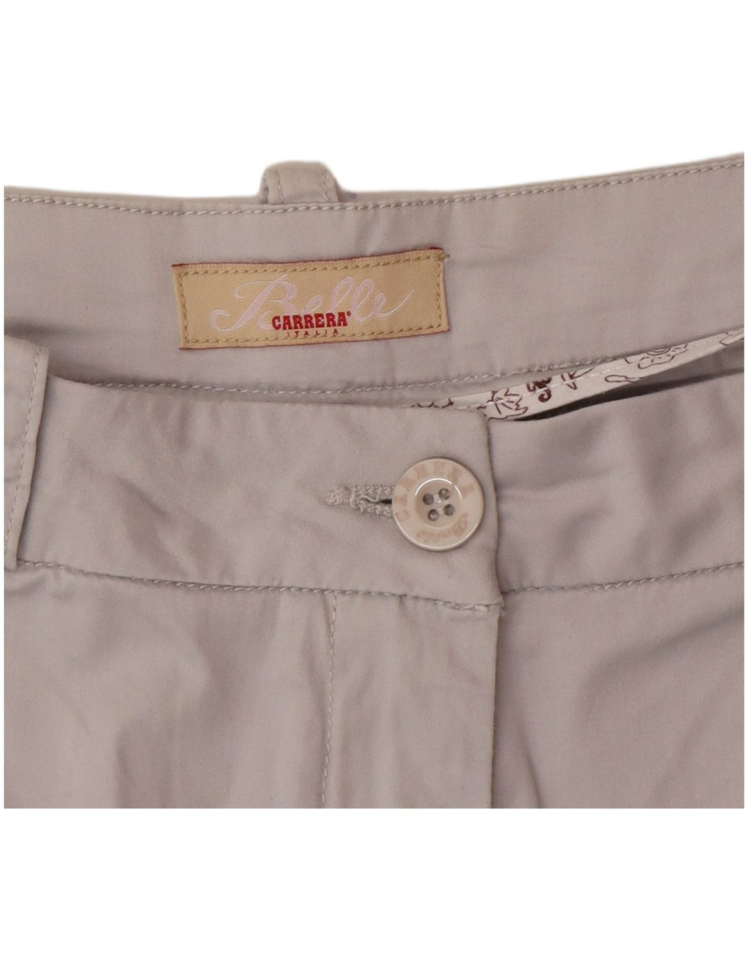 Carrera Womens Capri Trousers W34 L19 Grey