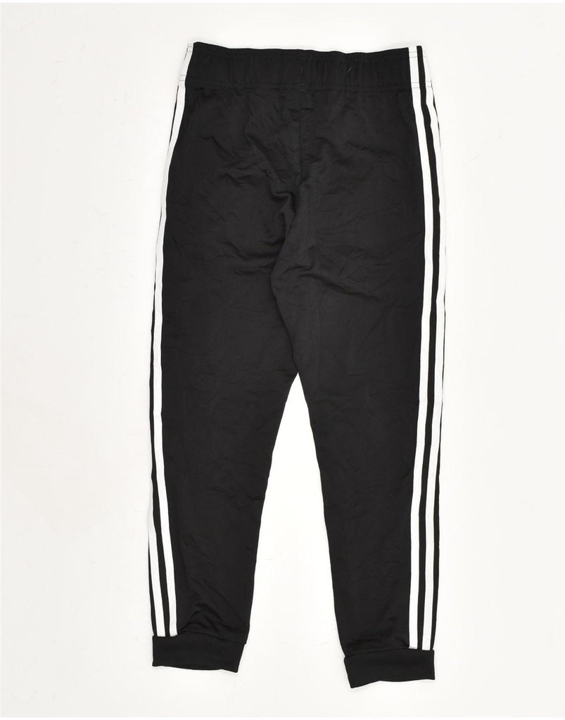 ADIDAS Girls Tracksuit Trousers Joggers 9-10 Years Black Polyester | Vintage Adidas | Thrift | Second-Hand Adidas | Used Clothing | Messina Hembry 