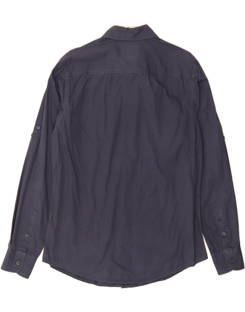 ECKO UNLTD Mens Shirt Medium Navy Blue Vintage Ecko Unltd and Second-Hand Ecko Unltd from Messina Hembry 
