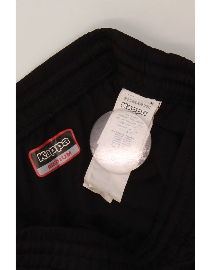 Kappa Mens Corby Rugby Club Tracksuit Trousers Medium Black Polyester