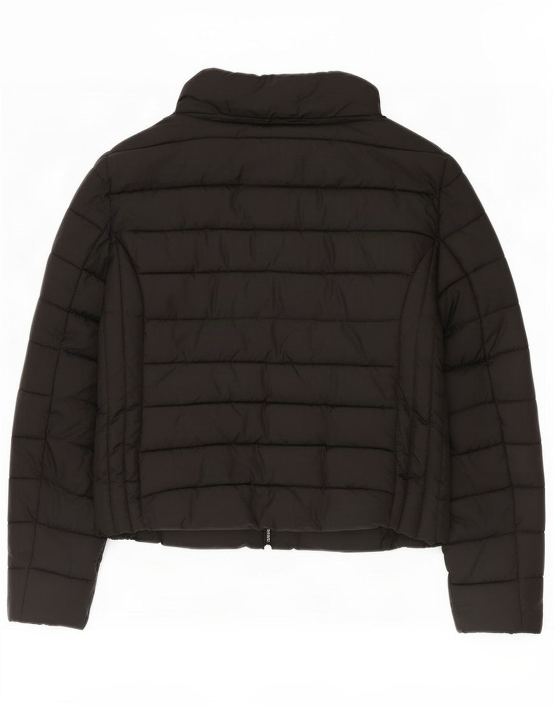 Zara Womens Trafaluc Padded Jacket UK 16 Large Black Nylon