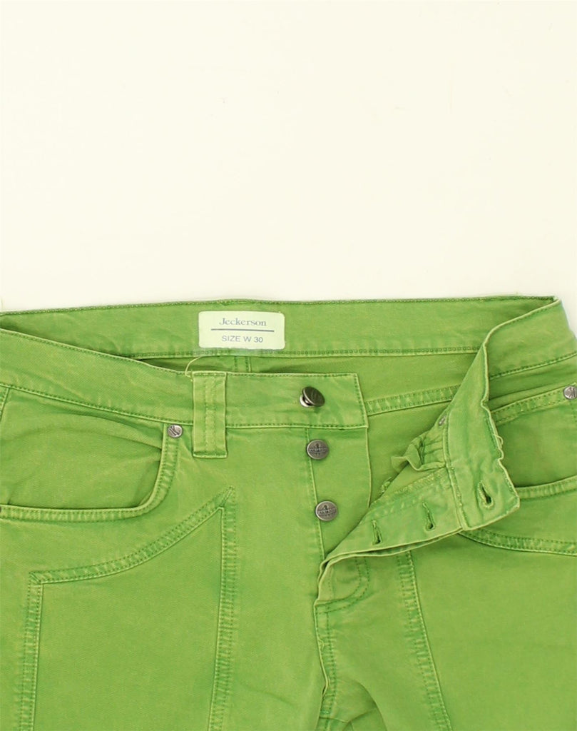 JECKERSON Womens Slim Jeans W30 L28  Green Cotton | Vintage Jeckerson | Thrift | Second-Hand Jeckerson | Used Clothing | Messina Hembry 