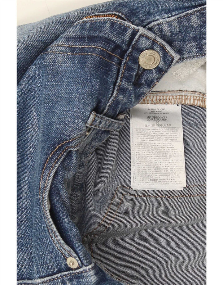 Gap Womens Skinny Jeans W30 L30 Blue Cotton