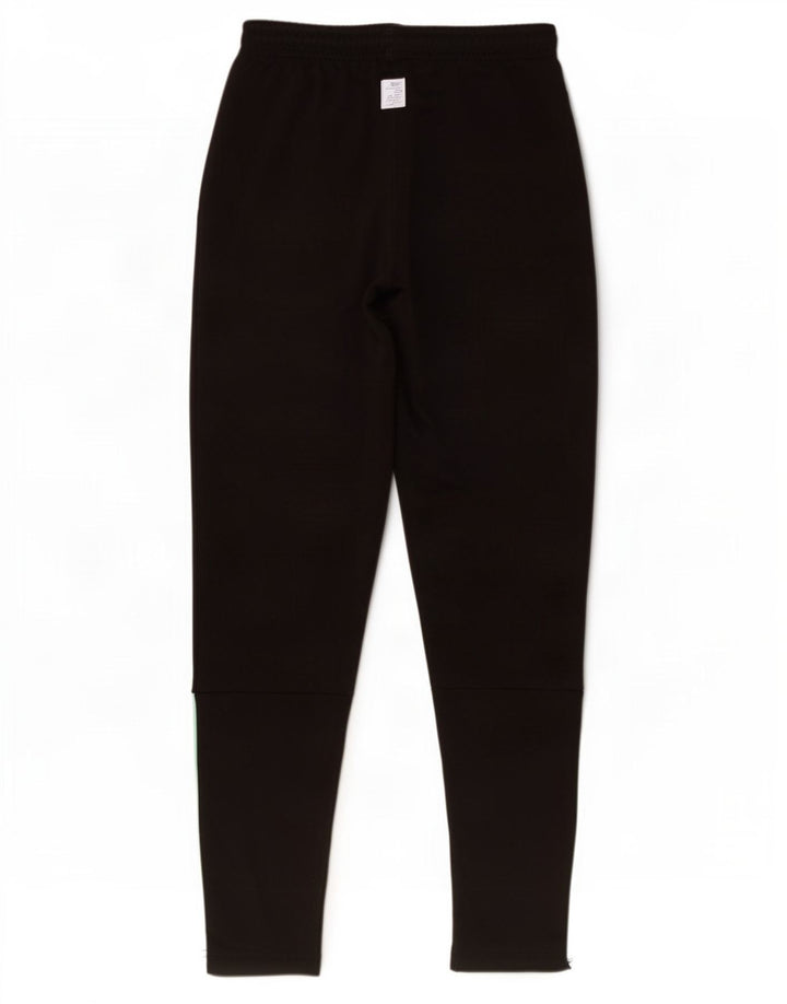Puma Boys Tracksuit Trousers 11-12 Years Black Colourblock Polyester