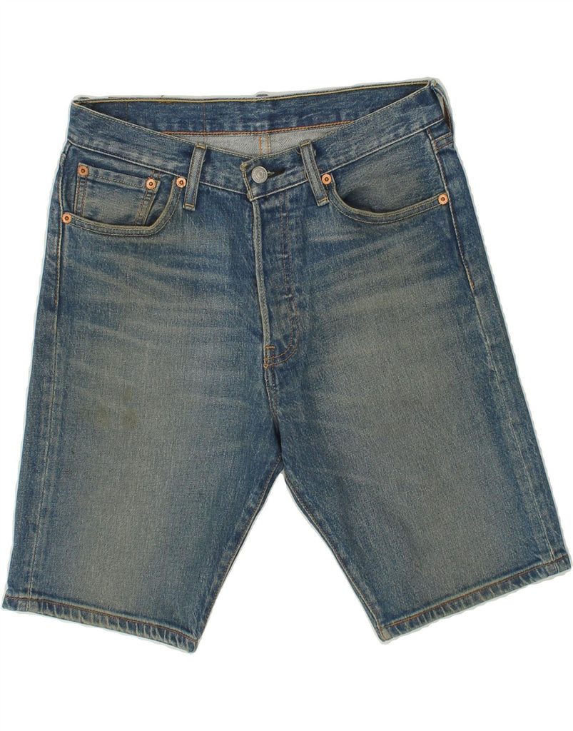 LEVI'S Mens 501 Denim Shorts W29 Small Blue Cotton Vintage Levi's and Second-Hand Levi's from Messina Hembry 