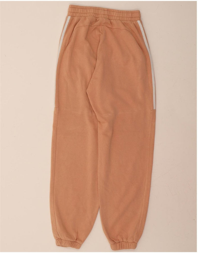 ADIDAS Womens Tracksuit Trousers Joggers UK 8/10 Small  Orange Cotton Vintage Adidas and Second-Hand Adidas from Messina Hembry 