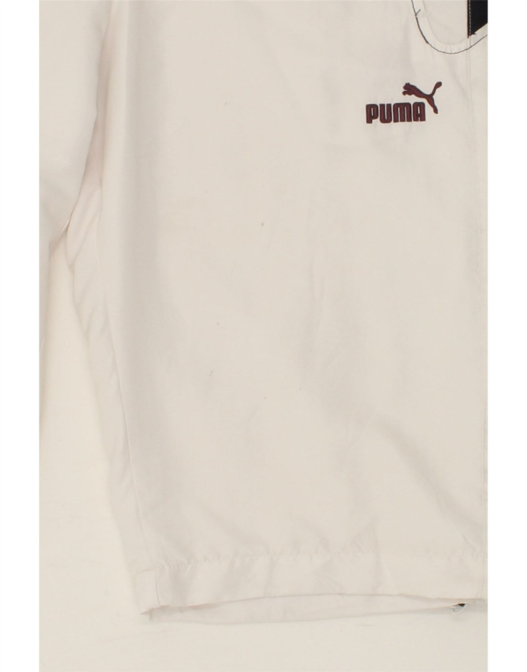 PUMA Mens Graphic Sport Shorts Medium White Vintage Puma and Second-Hand Puma from Messina Hembry 