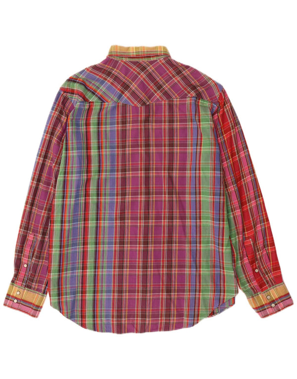 Polo Ralph Lauren Mens Classic Fit Flannel Shirt Large Multicoloured Check