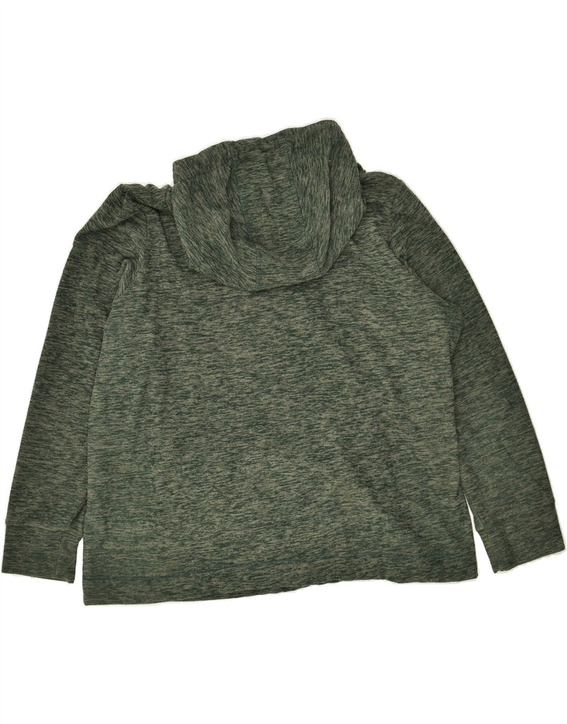 REGATTA Womens Hoodie Jumper UK 20 2XL Green Polyester | Vintage Regatta | Thrift | Second-Hand Regatta | Used Clothing | Messina Hembry 