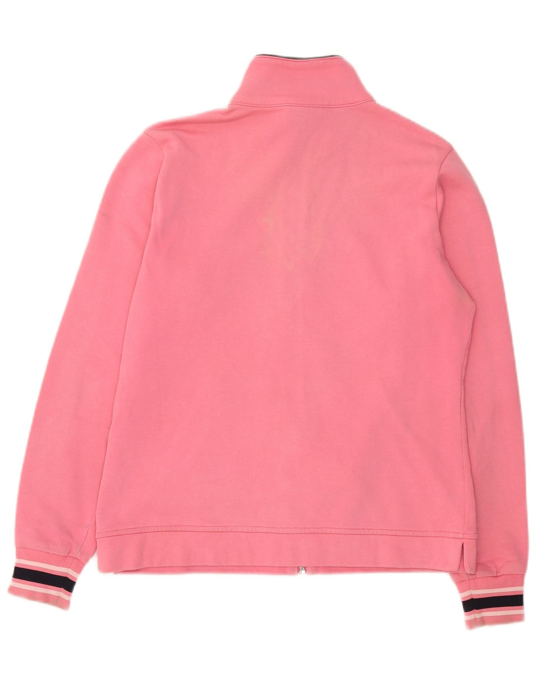 Champion Womens Easy Fit Tracksuit Top Jacket UK 14 Medium Pink