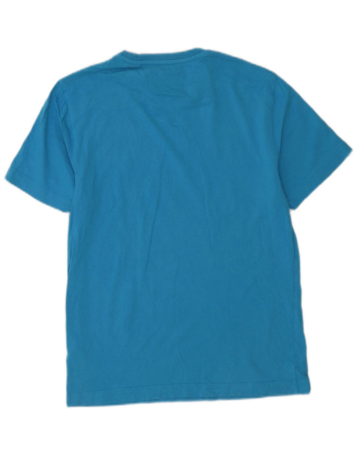 Penguin Mens T-Shirt Top Small Blue Cotton