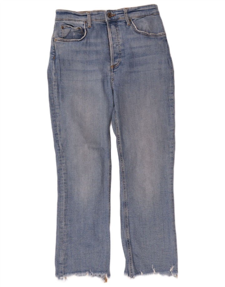 Zara Womens Straight Jeans EU 40 Medium W30 L26 Blue