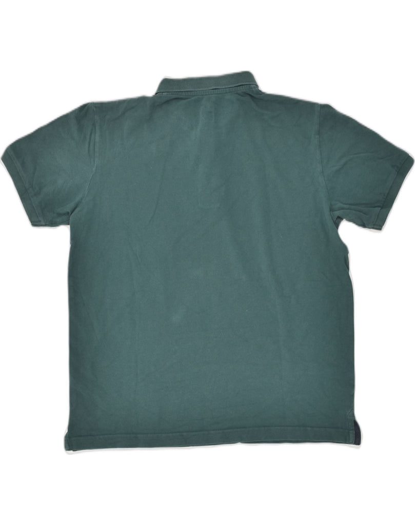 DACK'S Mens Polo Shirt Medium Green Cotton | Vintage Dack's | Thrift | Second-Hand Dack's | Used Clothing | Messina Hembry 