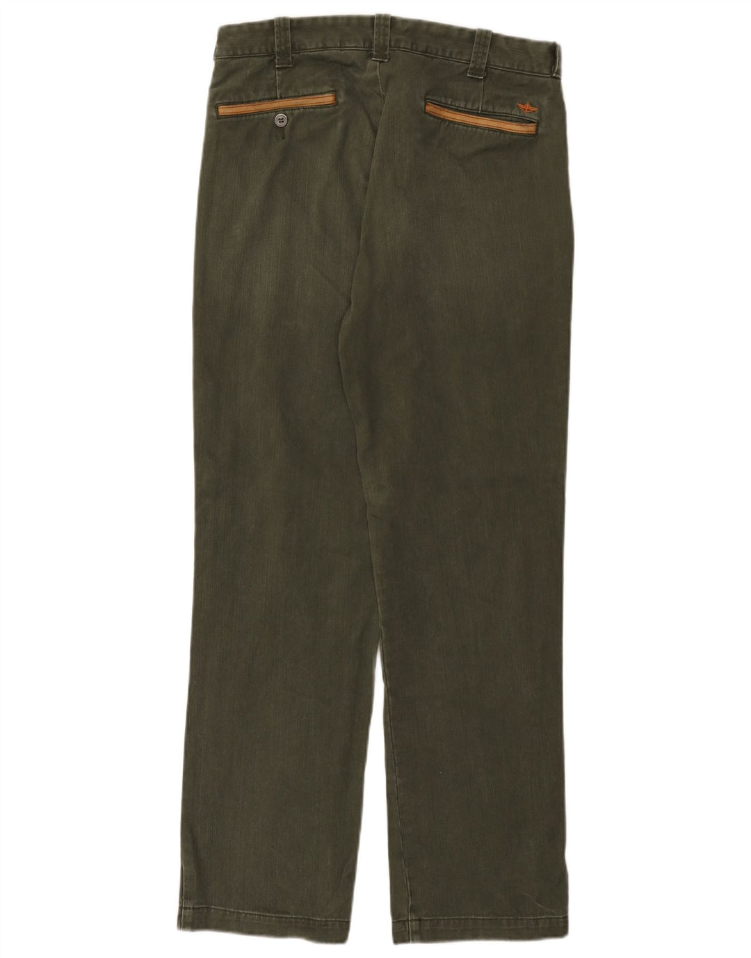 Dockers Mens Straight Jeans W34 L32 Khaki Cotton