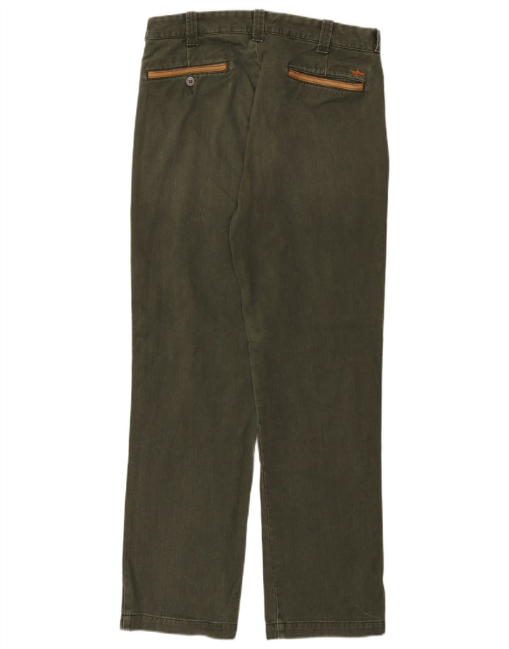 Dockers Mens Straight Jeans W34 L32 Khaki Cotton