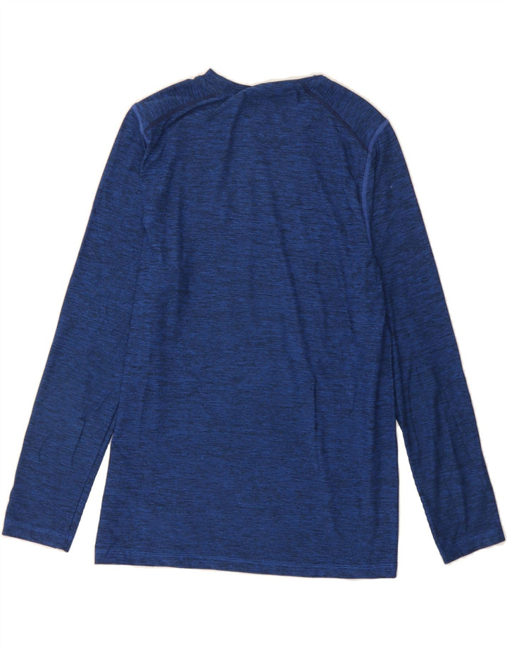 RUSSELL ATHLETIC Boys Top Long Sleeve 10-11 Years Large Navy Blue Vintage Russell Athletic and Second-Hand Russell Athletic from Messina Hembry 
