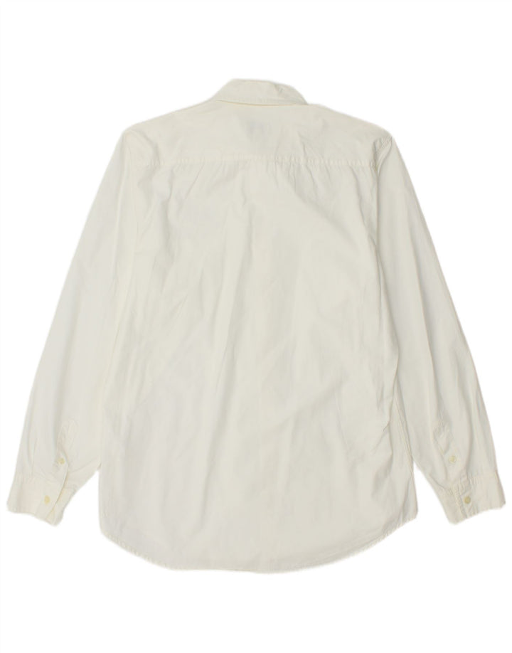 CALVIN KLEIN JEANS Mens Shirt Medium White Cotton