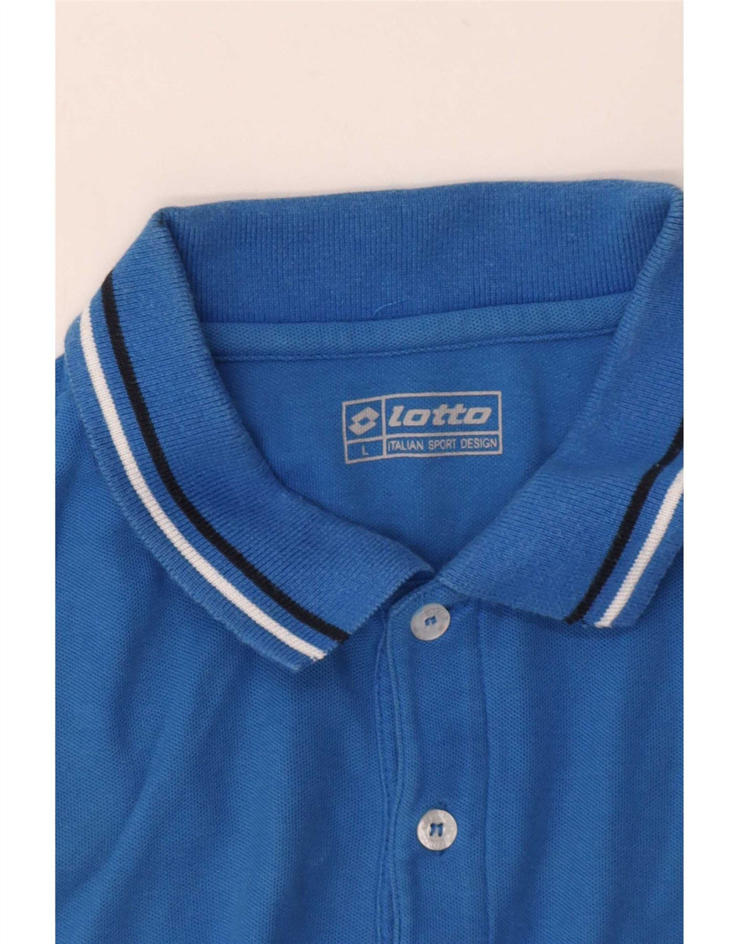 Lotto Mens Polo Shirt Large Blue