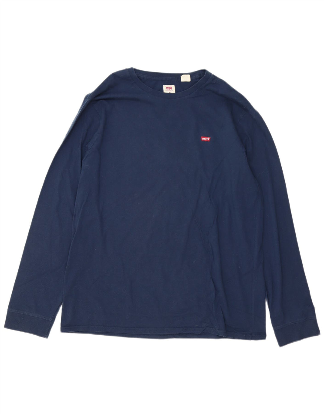 Levi's Mens Standard Top Long Sleeve XL Navy Blue Cotton