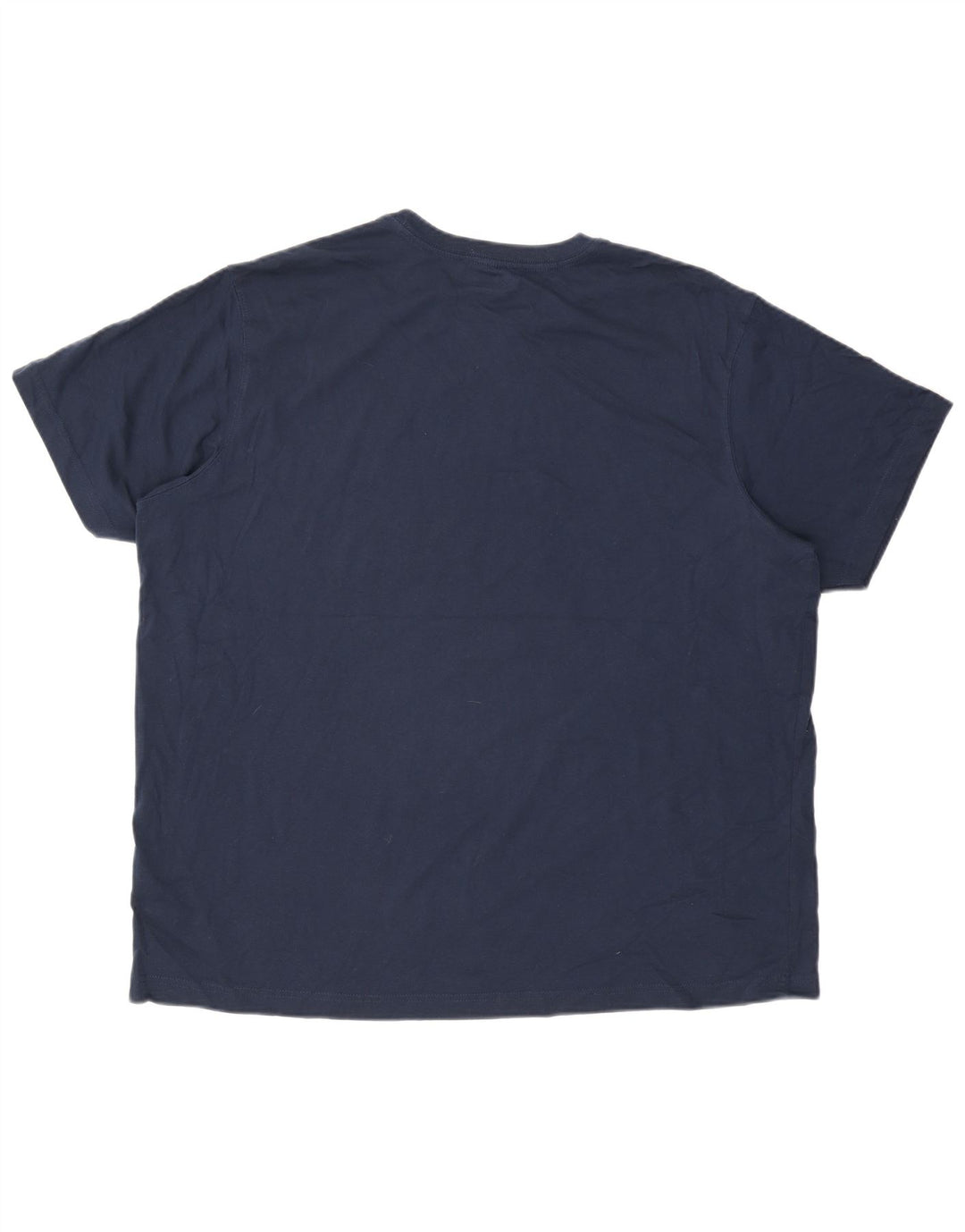 EDDIE BAUER Mens T-Shirt Top 2XL Navy Blue Cotton