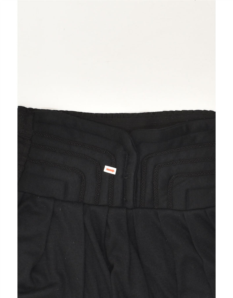 VINTAGE Womens High Waist A-Line Skirt W30 Medium Black | Vintage Vintage | Thrift | Second-Hand Vintage | Used Clothing | Messina Hembry 