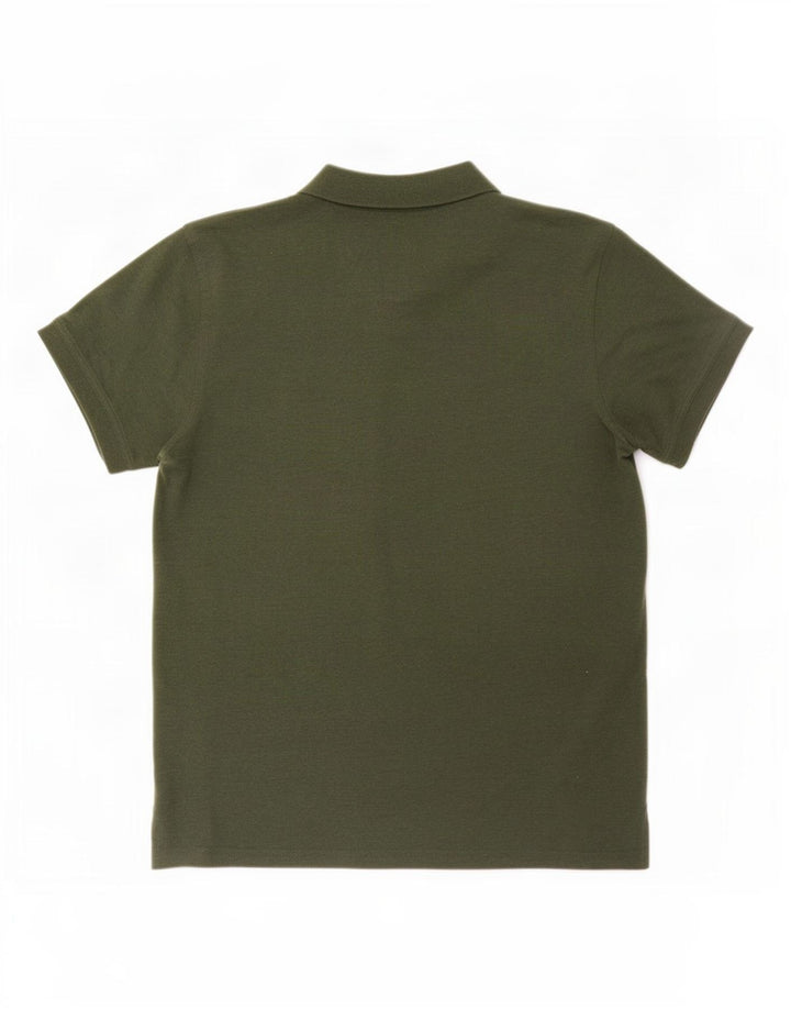Gant Mens Polo Shirt Large Green Cotton