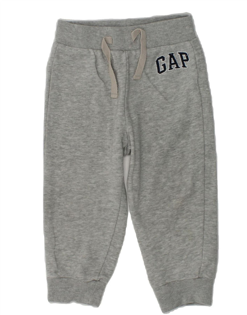 GAP Baby Boys Joggers Tracksuit Trousers 18-24 Months Grey Cotton | Vintage Gap | Thrift | Second-Hand Gap | Used Clothing | Messina Hembry 