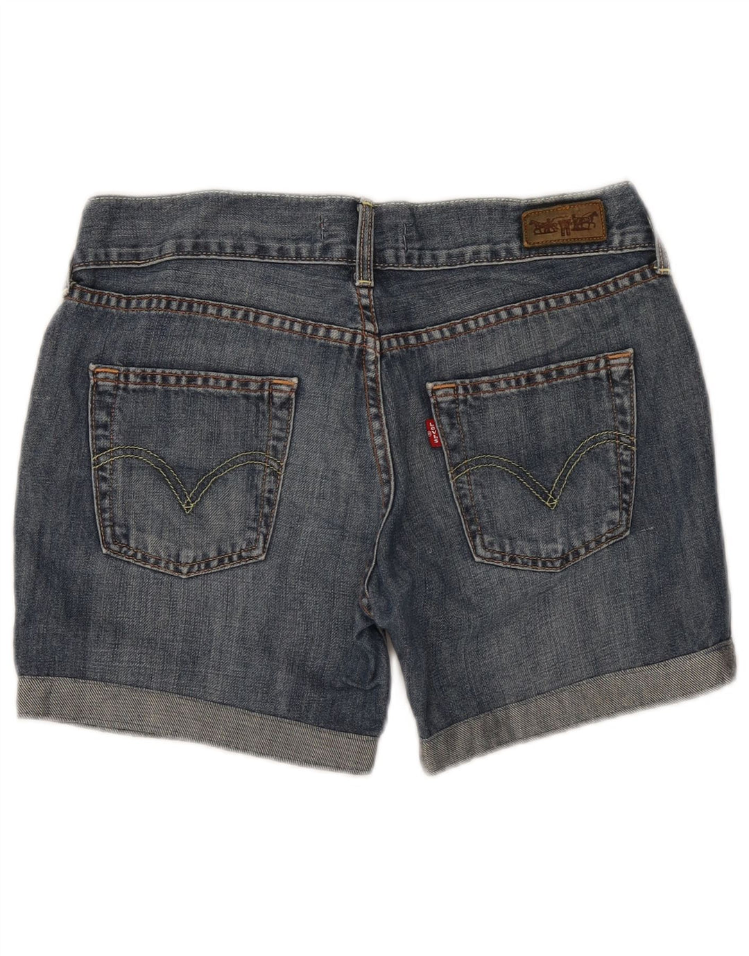 Levi's Womens Denim Shorts W32 Large  Blue Cotton
