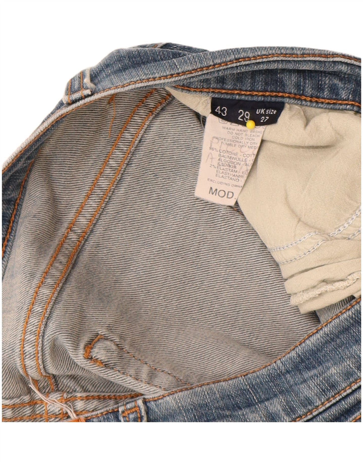 Trussardi Jeans Womens Bootcut Jeans W27 L30 Blue Cotton