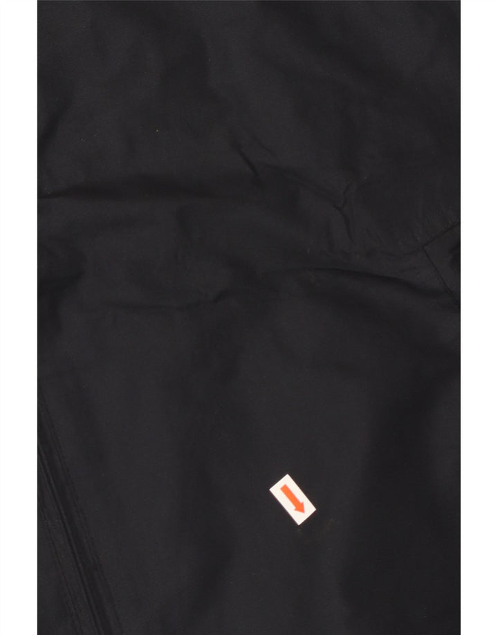 London Fog Mens Hooded Rain Jacket UK 44 2XL Black Polyester