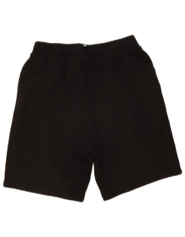 Puma Boys Sport Shorts 15-16 Years XL Black Cotton