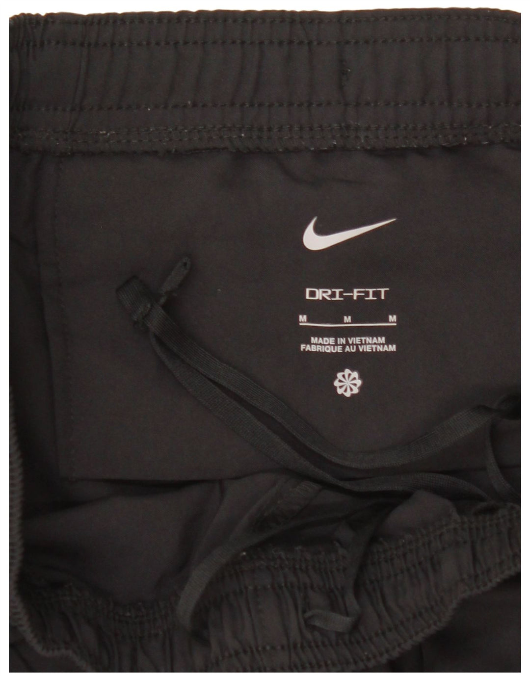 Nike Mens Dri Fit Graphic Tracksuit Trousers Medium Black Geometric