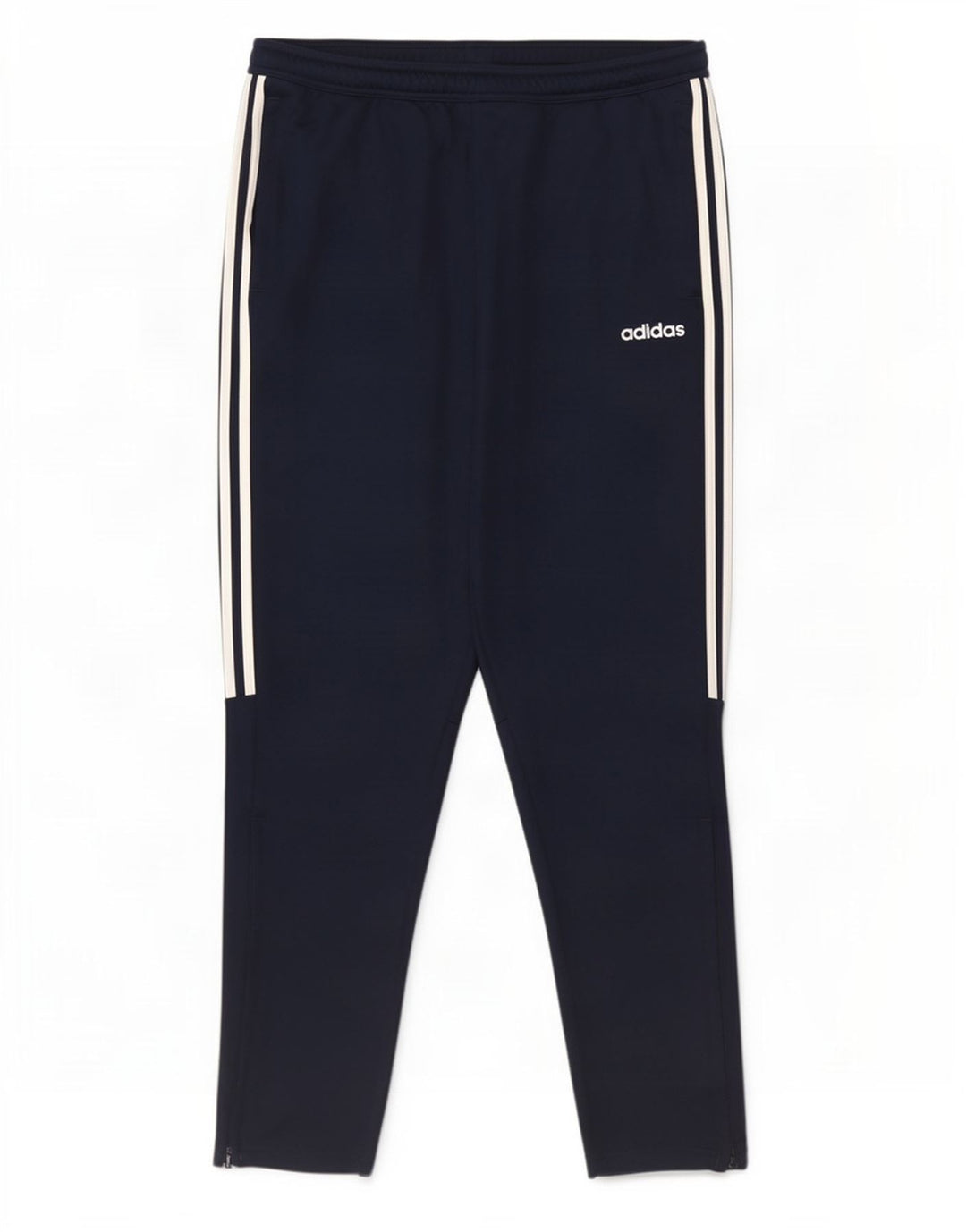 Adidas Mens Aeroready Tracksuit Trousers Medium Navy Blue Polyester
