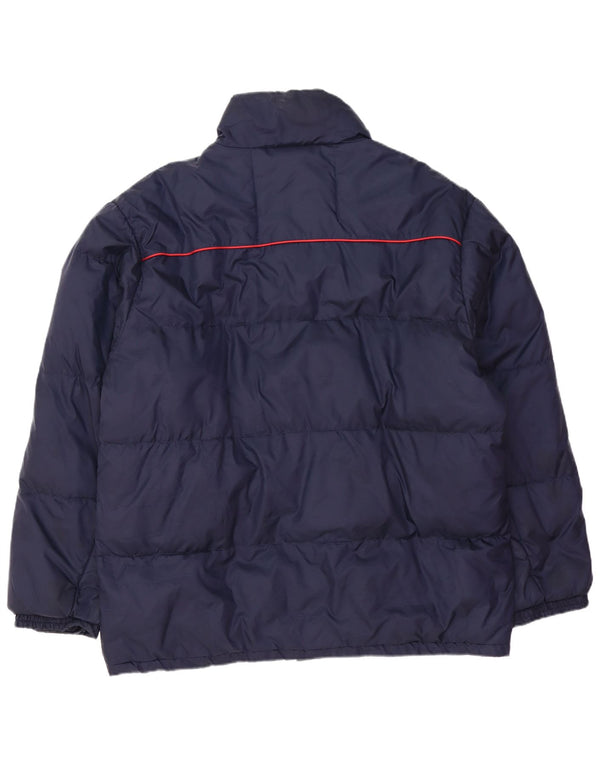 Fila Mens Padded Jacket UK 44 2XL Navy Blue