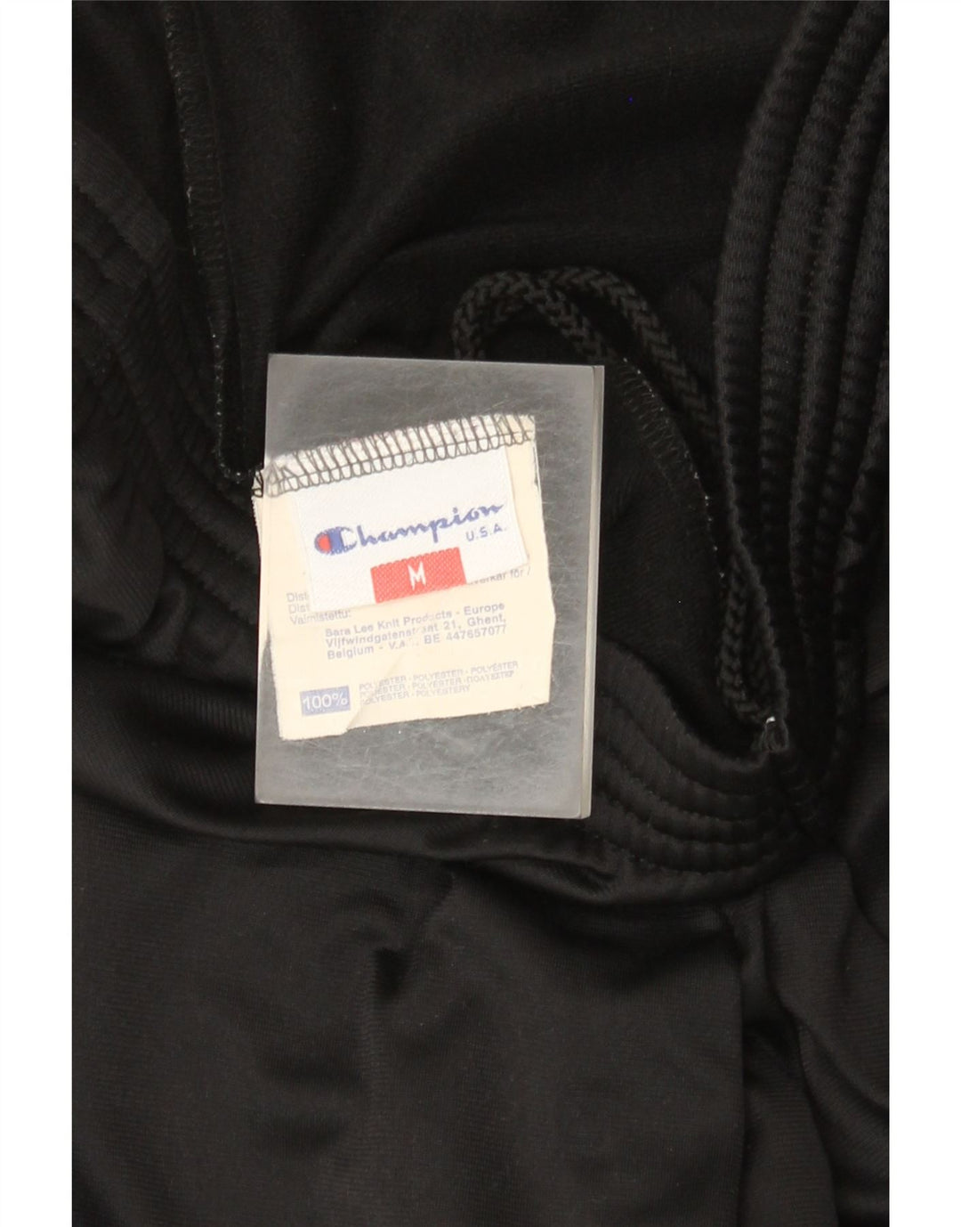 Champion Mens Tracksuit Trousers Medium  Black Polyester