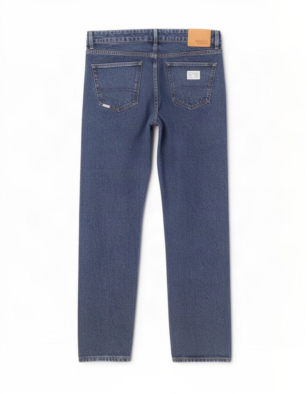 Superdry Mens Straight Jeans W32 L32 Blue Cotton