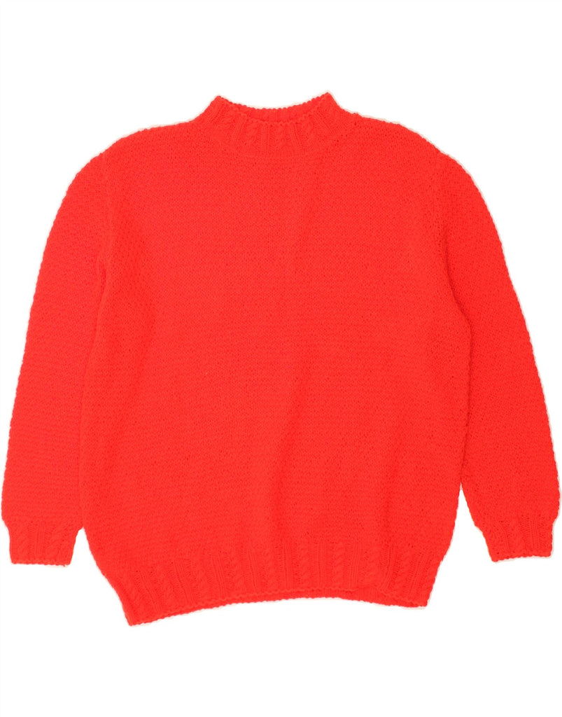 VINTAGE Womens Turtle Neck Jumper Sweater UK 22 3XL Red | Vintage Vintage | Thrift | Second-Hand Vintage | Used Clothing | Messina Hembry 