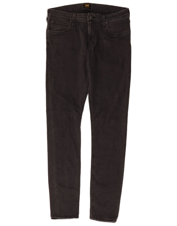 Lee Mens Malone Skinny Jeans W33 L32 Black Cotton