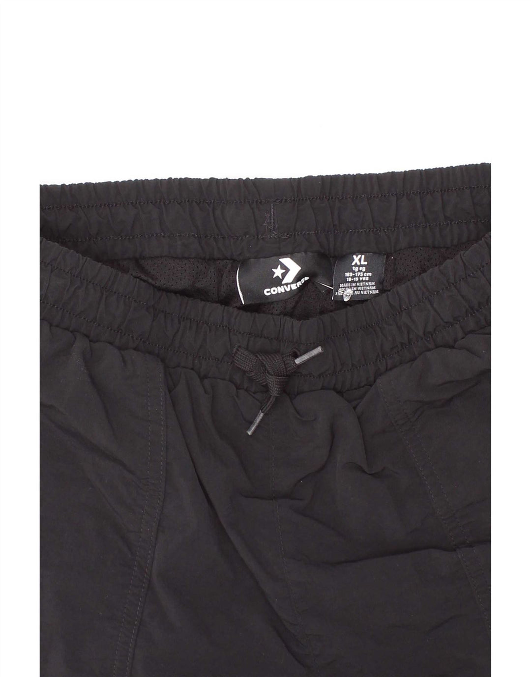 Converse Boys Sport Shorts 13-14 Years XL Black Polyester