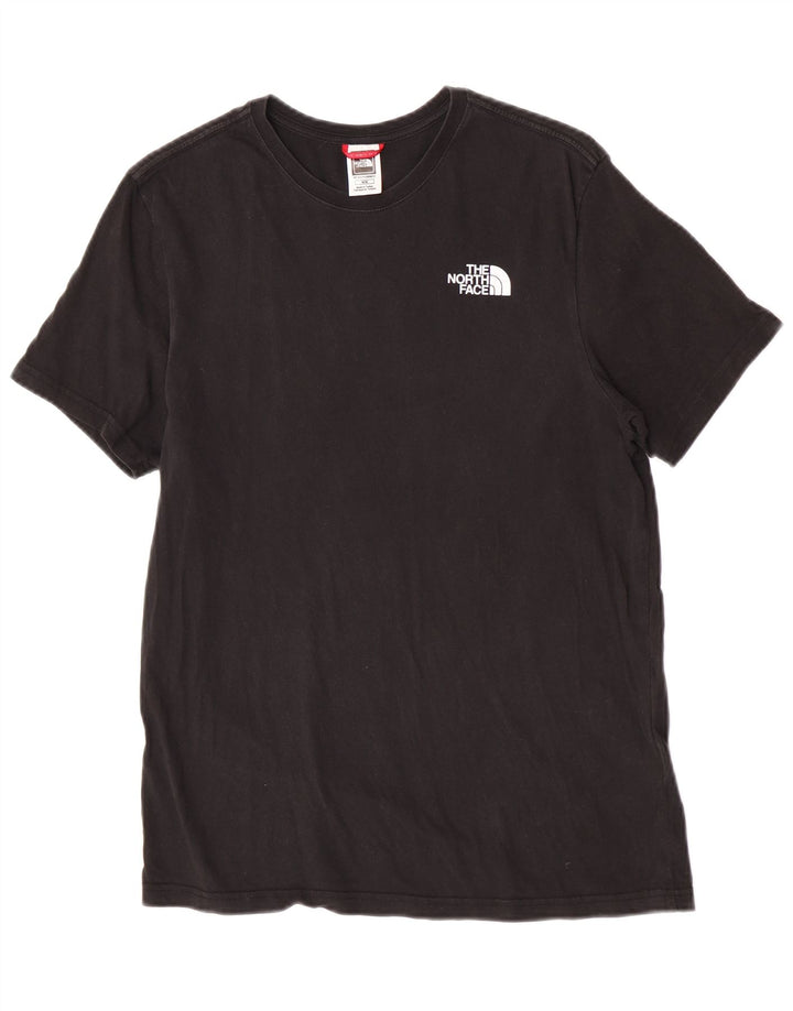The North Face Mens Graphic T-Shirt Top Medium Black Cotton