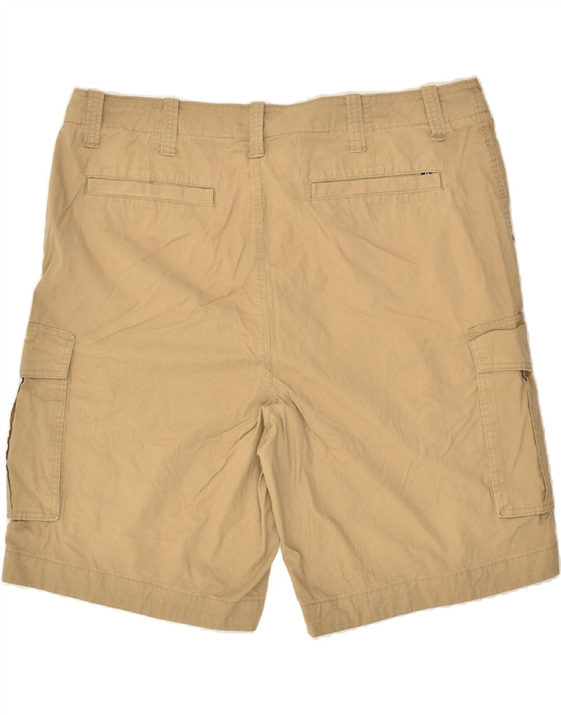 NAUTICA Mens Cargo Shorts W44 2XL Brown Cotton | Vintage Nautica | Thrift | Second-Hand Nautica | Used Clothing | Messina Hembry 