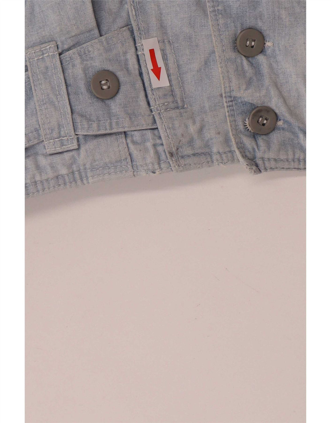 Vintage Mens Bomber Denim Jacket UK 36 Small Blue