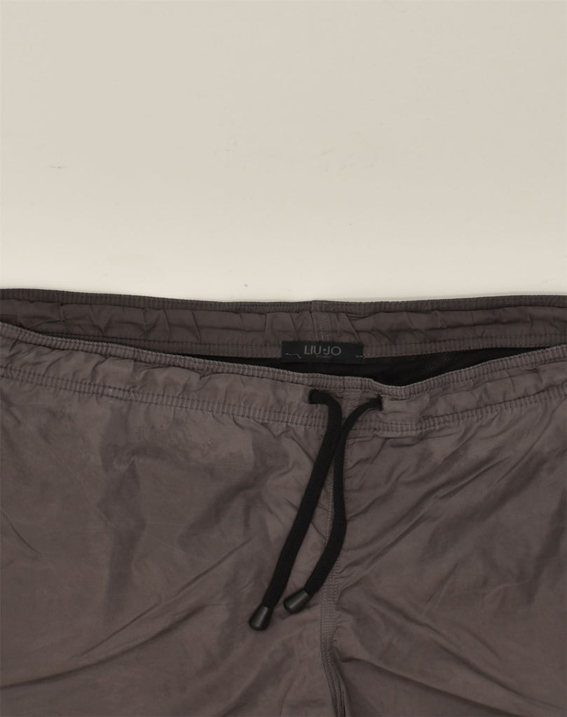 LIU JO Mens Swimming Shorts W41 XL Brown Polyester | Vintage Liu Jo | Thrift | Second-Hand Liu Jo | Used Clothing | Messina Hembry 