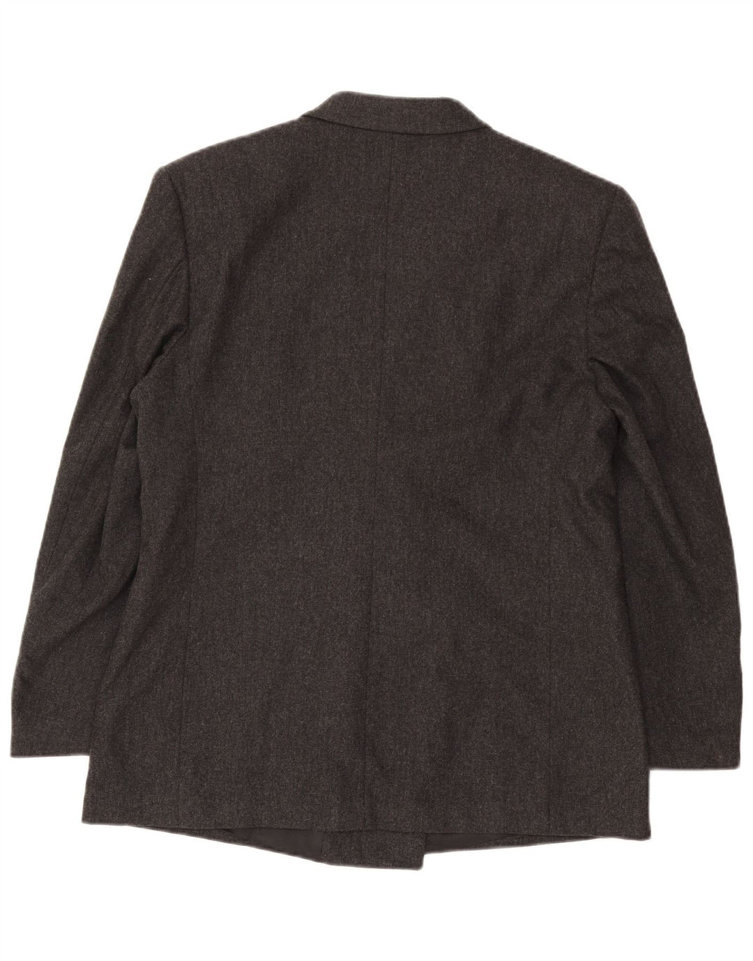 Momenti Womens Double Breasted Blazer Jacket UK 14 Medium Grey