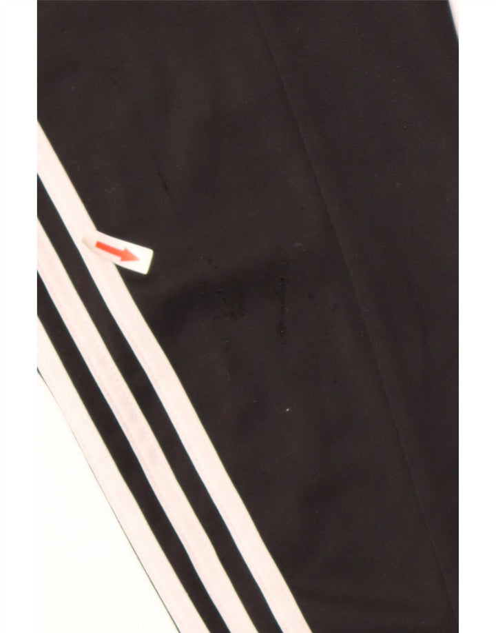 Adidas Mens Climalite Tracksuit Top Jacket UK 44/46 Large Black Polyester