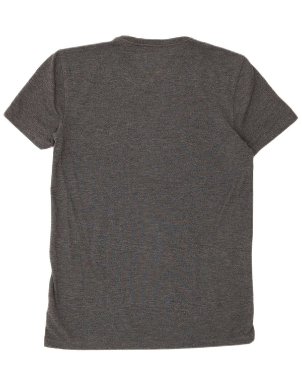 Tommy Hilfiger Mens Graphic T-Shirt Top Medium Grey