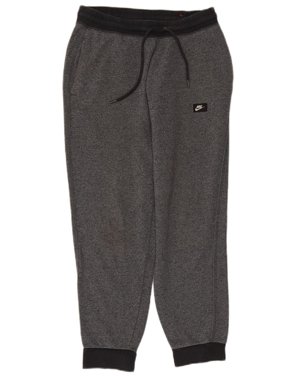 Nike Mens Tracksuit Trousers Joggers Small  Grey Cotton