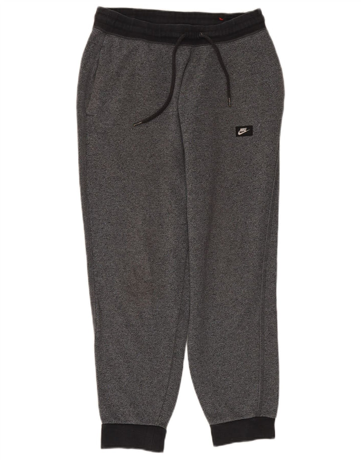 Nike Mens Tracksuit Trousers Joggers Small  Grey Cotton
